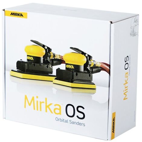 Ponceuse orbitale aléatoire pneumatique Mirka OS 343CV 179 W 75x100 mm