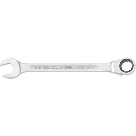 Stahlwille 41473838 OPEN RATCH 17a 11/16 15° Clé mixte à cliquet annulaire Y645973 (1/2)