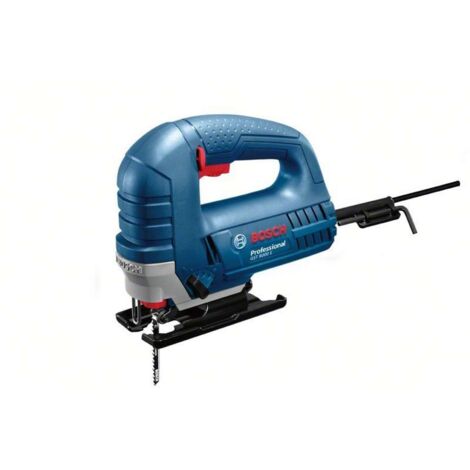 Bosch – Scie sauteuse pendulaire filaire 710 W – Profondeur de coupe 80 mm – Système SDS pour changement rapide de lame – 60158H000