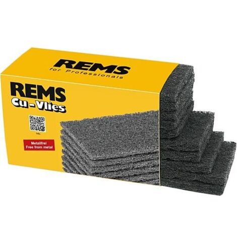 Lingettes de nettoyage en cuivre Rems Cu-Vlies 10 unités (1/2)