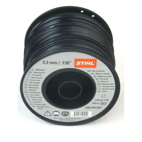 Fil de coupe Stihl 3 3 mm x 236 m carré