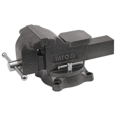 Yato – Serre-joint 200 mm YT6504 – Ouverture de mâchoire 20 cm – Acier et fonte pour maintien optimal – Pour travaux de précision