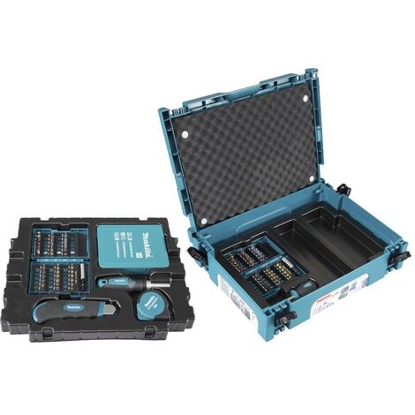 Pack de 96 accessoires pour outils électroportatifs – Compatible avec Makita – Pour travaux intensifs – Coffret de transport inclus