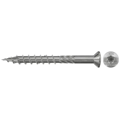 Vis terrasse FTS-ST FISCHER 5 x 60 A2P - Boite de 150 - 660607 (1/4)