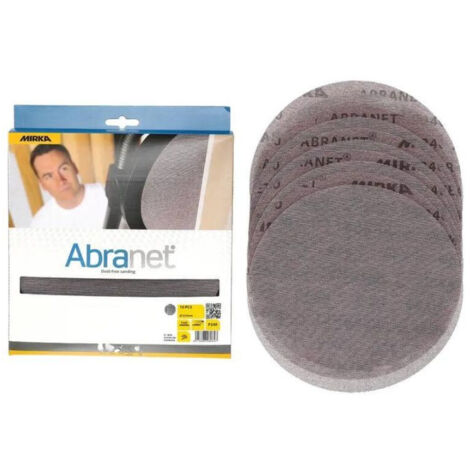 Mirka – Disque à lamelles 225 mm P120 – AE223F1012 – Pour ponçage bois dur et teck – Grain abrasif pour finition lisse