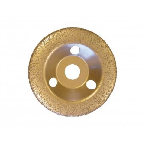 Edma – Disque à lamelles 125 mm – Grain fin 36 – Pour ponçage et polissage sur acier, bois, béton – Carbure de tungstène (1/5)