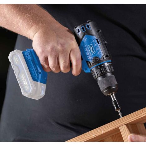 Scheppach Perceuse Visseuse à percussion sans fil IXES 20V - BC-DD60-X - Brushless - 60nM - 2 vitesses - Mandrin à serrage auto - LED & Clip de maintien inclus - Vendue sans batterie ni chargeur