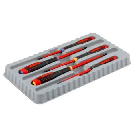 Ensemble de tournevis Bahco BE-9882SL SL/PZ 1000 V 5 unités (1/3)