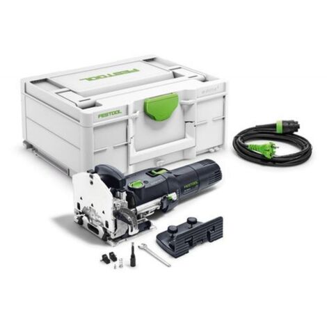 Festool – Fraiseuse DF 500 Q-Plus Domino 420W – Alimentation secteur – Profondeur de fraisage 28mm – Systainer inclus – 576413