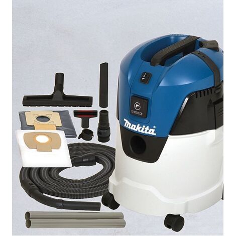 Makita – Aspirateur à main 18V – Puissance 250W – Autonomie 30 min – Moteur Brushless pour espaces confinés – Idéal pour poussières fines