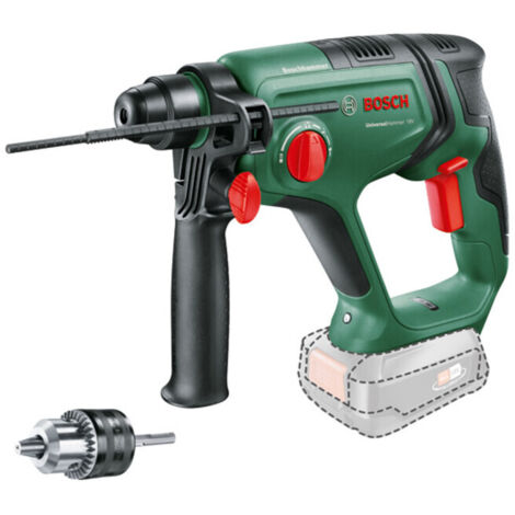 Bosch – Perforateur sans fil 18V – Force de frappe 2,0 J – Perçage béton jusqu'à 16 mm – Moteur à percussion pneumatique – Changement d'outils SDS plus