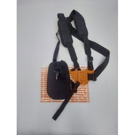 Double bandoulière pour débroussailleuses – Accessoire ergonomique – Confort optimal pour usage intensif – Compatible avec modèles Stihl