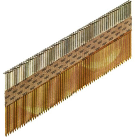 Senco – Clou à tête plate 90 mm – Lot de 2000 unités – Pour bois dur et teck – Vissage rapide en série