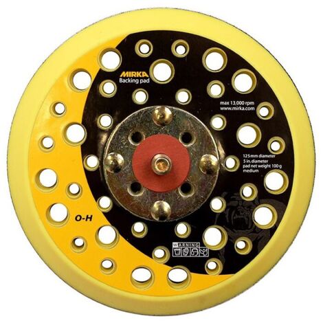 Mirka – Disque à meuler 125 mm 8295592111 – Granularité 44T – Compatible disques Abranet – Performance optimale pour ponçage