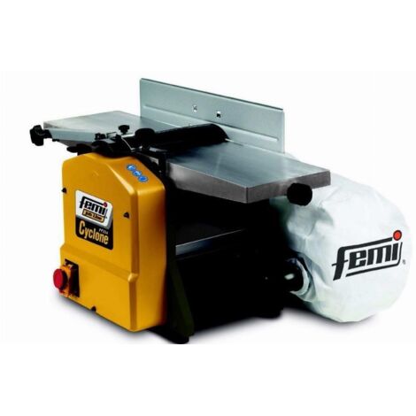 Femi – Dégauchisseuse-raboteuse 2 en 1 – Puissance 1500W – Largeur de table 204mm – Diamètre de travail max 204mm – Pour bois dur et teck