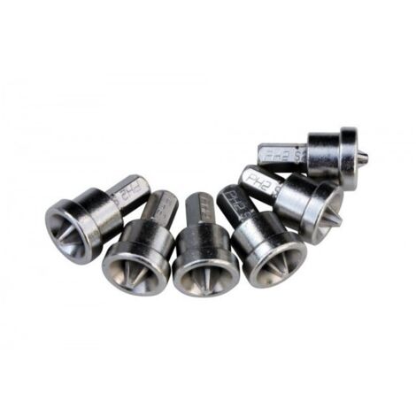 Edma – Trépan à vis avec limiteur PH2 – Lot de 6 unités – Pour vissage rapide en série – Compatible avec matériaux durs