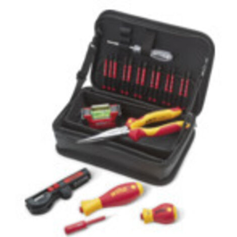 Mallette à outils Outil d'électricien SAM, Jeu de 125 pièces ( Prix