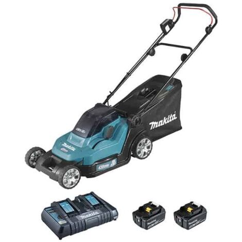 Faucheuse sans fil Makita DLM432PT2 2x18 V 2x5 0 Ah accu.