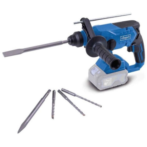 Scheppach Marteau Perforateur sans fil IXES 20V - BC-RHD230-X - Brushless - 5500BPM - 2,2J - Mandrin SDS-Plus - Mallette et Accessoires inclus - Vendue sans batterie ni chargeur (1/10)