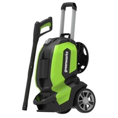 Greenworks G24PW Nettoyeur Haute Pression Sans Fil 24V – 24 Bars – 180 L/h – Portable – Bouteille Détergent – Sans Batterie Ni Chargeur