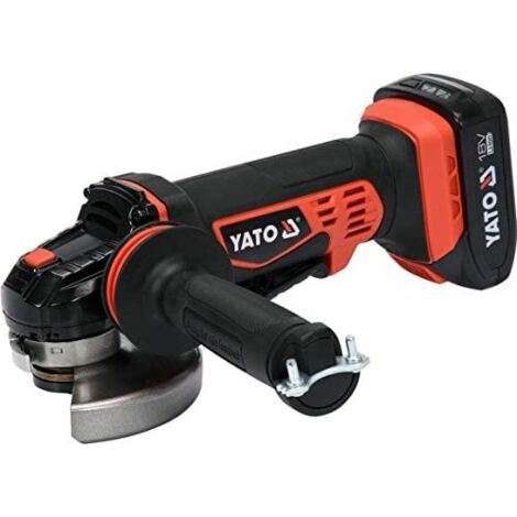 Meuleuse d'angle sans fil Yato YT-82826 125 mm 18 V 1x2 0 Ah accu. (1/5)