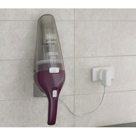 Aspirateur sans fil Black & Decker NVC115W-QW 3 6 V 1x1 5 Ah accu.