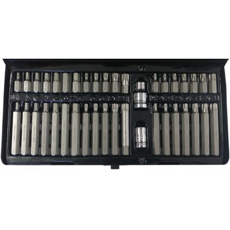 Jeu d'accessoires de tournevis Hogert HT1S404 3/8'' 1/2'' 40 unités (1/5)