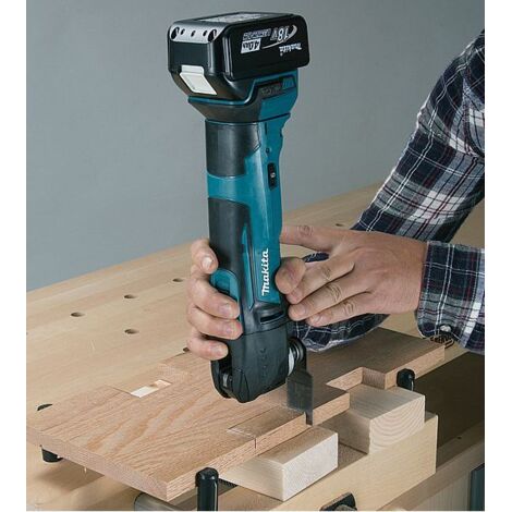 Makita – Outil multifonction 18V – Moteur Brushless – Pour bois dur et teck – Utilisation sans fil – Poids 2.3 kg - DTM51Z