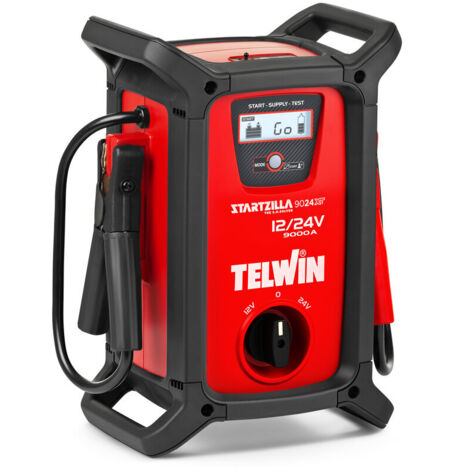 Telwin – Booster de batteries 12-24 V – Dispositif de démarrage/testeur – 9024 XT – Technologie avancée pour démarrage rapide (1/5)
