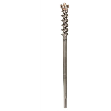 Bosch – Foret béton SDS max-9 45 mm – Longueur de travail 450 mm – Longueur totale 600 mm – Pointe à 3 taillants – 1618596455