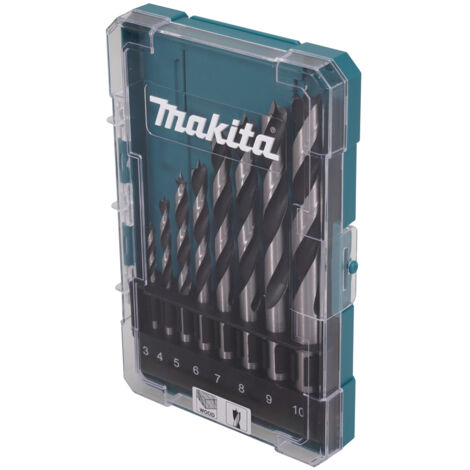 Jeu de forets à bois Makita D-77257 3-10 mm 8 unités
