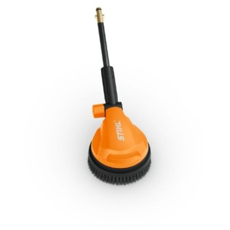 Stihl – Brosse de lavage rotative – Bonnet et éponge de polissage – Largeur 30cm – Pour nettoyage efficace de surfaces délicates
