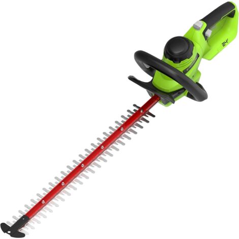 Taille-haie Greenworks G24HT56II 24 V 56 cm (sans batterie et chargeur)