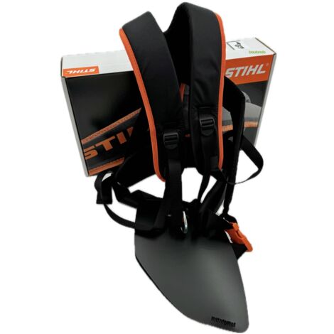 Stihl – Double bandoulière pour débroussailleuses – Confort optimal – Répartition du poids – Réduit la fatigue – Pour usage intensif