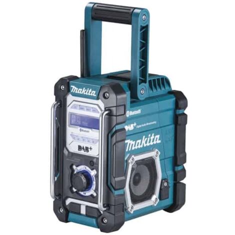 Radio de chantier Makita DMR112 7 2 – Alimentation 18V – Sans batterie ni chargeur – Pour chantiers humides (1/2)