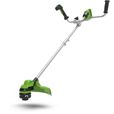 Coupe-gazon Greenworks GD24X2BCB 2x24 V (sans batterie et chargeur) (1/5)