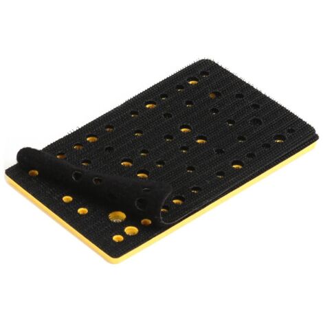 Mirka – Plateau auto-agrippant 81 x 133mm 46 trous – Pour ponceuses rectangulaires DEOS 353CV – Idéal pour ponçage précis