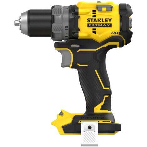 Perceuse-visseuse Sans Fil STANLEY FATMAX 18V V20 - Moteur Sans Balais, 80 Nm, 2 Vitesses - Outil Seul