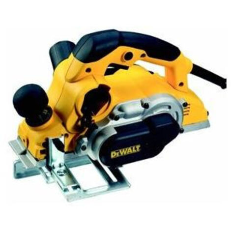 Dewalt – Rabot électrique 1350W – Largeur de rabotage 82mm – Profondeur de rabotage 2mm – Pour bois dur et teck – Moteur performant