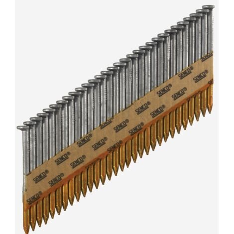 Ongle Senco GC57ASBKR 2 87x75 mm 34° 2000 unités Galvanisé à chaud
