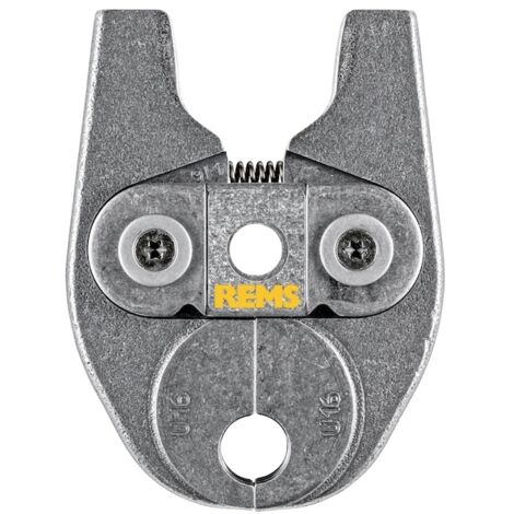 Rems – Pince à sertir mini profils U 16 – Accessoire pour presse d'atelier – Mâchoires monobloc articulées – Sertissage sans désalignement (1/10)