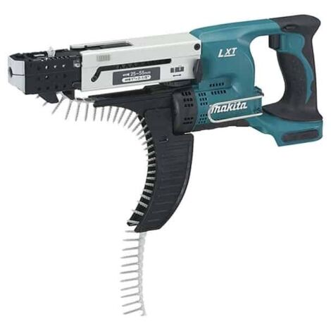 Makita – Visseuse automatique 18V Li-Ion – Moteur quadripôle haute densité – Vissage rapide en série – Pour plaques de plâtre (1/2)