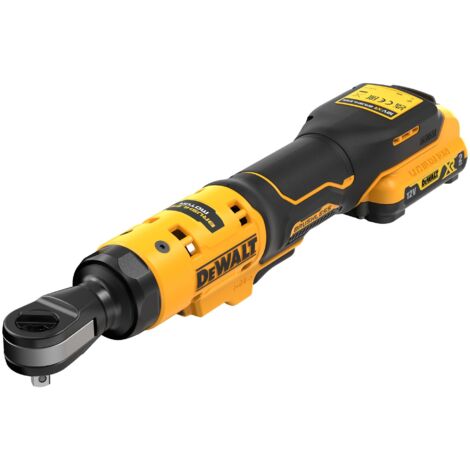 Dewalt – Clé à chocs sans fil 12V – Couple 54Nm – 1/4'' – 1 batterie 2.0Ah – Moteur Brushless pour travaux intensifs