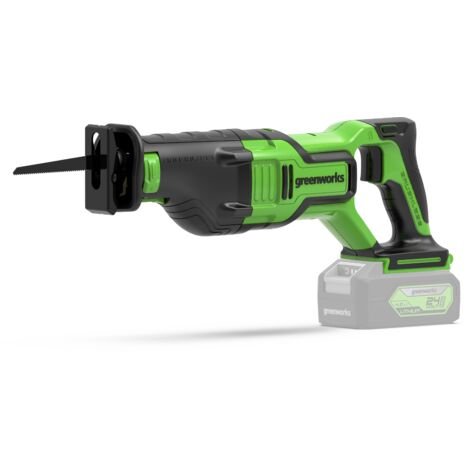 Scie sauteuse Greenworks GD24RS 24 V (sans batterie et chargeur) (1/5)