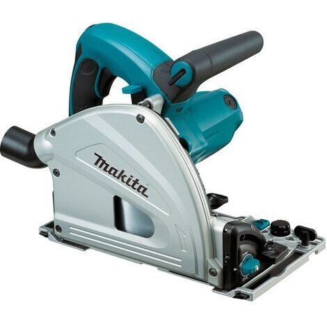 Makita – Scie plongeante 6 kg – Alimentation électrique 110V – Profondeur de coupe 56mm – Moteur puissant pour bois dur – Précision optimale - SP6000J (1/5)