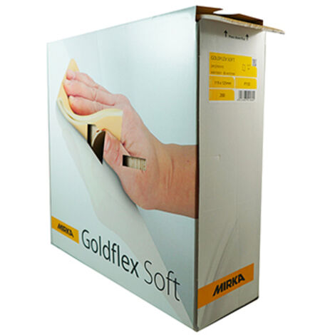 Rouleau de ponçage Mirka GoldFlex Soft 2912707015 115mmx25 m P150