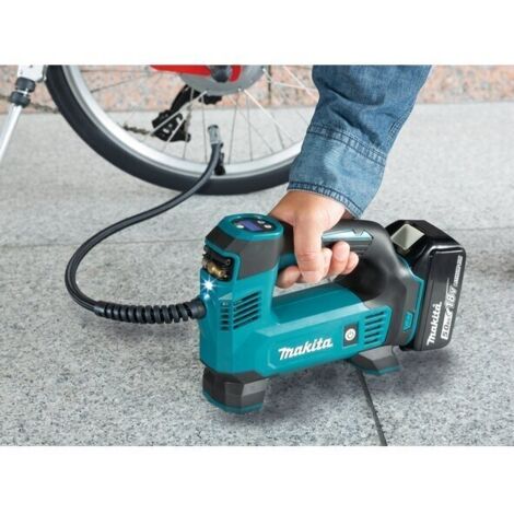 Makita – Pompe à air sans fil 18V – Débit d’air 180L/min – Pression nominale 8 bars – Moteur Brushless – Pour chantiers et espaces confinés