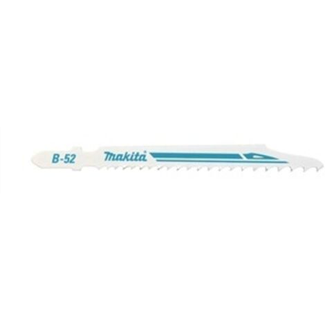 Makita B-06482 Lot De 5 Lames Universelles B52 Pour Scie Sauteuse - T345X 77mm