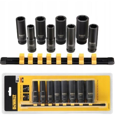 Porte-embout à visser DeWalt DWMT86090-0 13-24 mm 8 unités