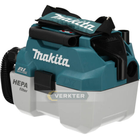 Makita – Aspirateur à main 18V HEPA – Autonomie 30 min – Puissance 750W – Pour espaces confinés et chantiers humides